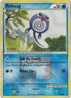 Pokemon,League & Championship Cards,Poliwag - 58/95 (League Promo) [Staff] - 058/095,Reverse Holofoil,Promo,Near Mint