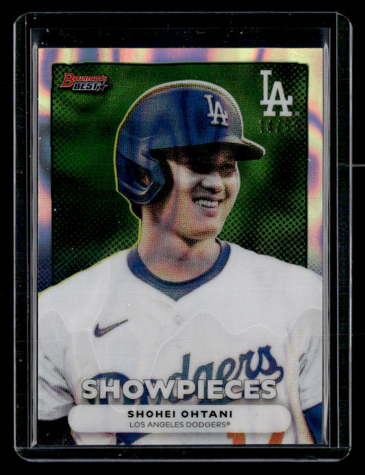 Bowman 2025 Bowman's Best,2025 Bowman's Best,Shohei Ohtani - BS-12,Bowman Showpieces Lava Refractors
