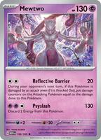 Pokemon,SV: Scarlet & Violet 151,Mewtwo - 150/165,Reverse Holofoil,Rare,Near Mint