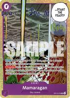 One Piece Card Game,Adventure on Kami's Island,Mamaragan - OP15-078,Foil,Super Rare,Near Mint