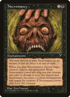 Magic: The Gathering,Visions,Necromancy,Normal,Uncommon,Near Mint