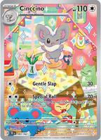 Pokemon,SV05: Temporal Forces,Cinccino - 183/162,Holofoil,Illustration Rare,Near Mint