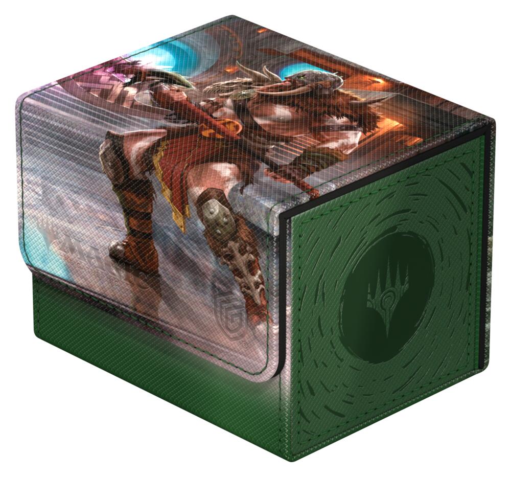 Magic: The Gathering deck boxes ultimate guard magic reality fracture sidewinder 100plus xenoskin box garruk uncursed