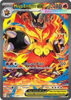 Pokemon,ME: Ascended Heroes,Mega Emboar ex - 273/217,Holofoil,Special Illustration Rare,Near Mint
