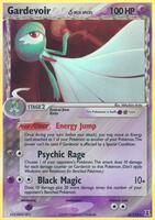 Pokemon,Delta Species,Gardevoir (Delta Species) - 6/113,Holofoil,Holo Rare,Damaged