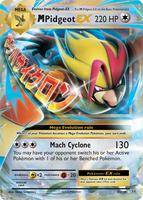 Pokemon,XY - Evolutions,M Pidgeot EX - 65/108,Holofoil,Ultra Rare,Near Mint