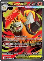 Pokemon,ME01: Mega Evolution,Mega Camerupt ex - 156/132,Holofoil,Ultra Rare,Near Mint