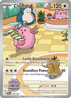 Pokemon,SV06: Twilight Masquerade,Chansey - 187/167,Holofoil,Illustration Rare,Near Mint
