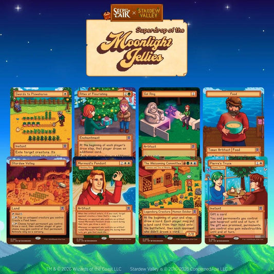 Magic: The Gathering Secret Lair Drop: x Stardew Valley: Welcome to Valley - Non-Foil Edition