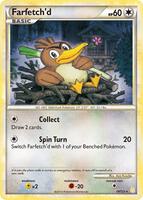 Pokemon,HeartGold SoulSilver,Farfetch'd - 19/123,Normal,Rare,Near Mint
