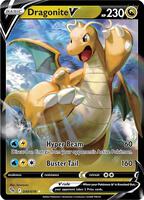 Pokemon,Pokemon GO,Dragonite V - 049/078,Holofoil,Ultra Rare,Lightly Played