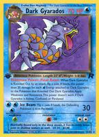 Pokemon,Team Rocket,Dark Gyarados (25) - 25/82,Unlimited,Rare,Lightly Played