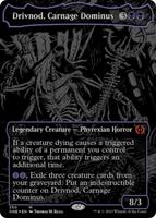 Magic: The Gathering,Phyrexia: All Will Be One,Drivnod, Carnage Dominus (Oil Slick Raised Foil) - 350,Foil,Mythic,Near Mint