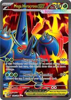 Pokemon,ME02: Phantasmal Flames,Mega Heracross ex - 108/094,Holofoil,Ultra Rare,Near Mint