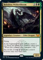 Magic: The Gathering,Strixhaven: School of Mages,Beledros Witherbloom - 163,Foil,Mythic,Near Mint