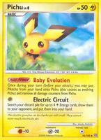 Pokemon,Stormfront,Pichu - 45/100,Reverse Holofoil,Uncommon,Lightly Played