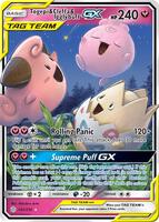 Pokemon,SM - Cosmic Eclipse,Togepi & Cleffa & Igglybuff GX - 143/236,Holofoil,Ultra Rare,Near Mint