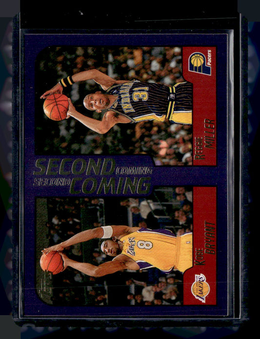 Topps 2000-01 Topps,2000-01 Topps,Kobe Bryant / Reggie Miller - 292,NM