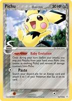 Pokemon,Holon Phantoms,Pichu (Delta Species) - 76/110,Normal,Common,Moderately Played