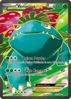Pokemon,XY Base Set,Venusaur EX (141 Full Art) - 141/146,Holofoil,Ultra Rare,Moderately Played
