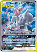 Pokemon,SM Promos,Mewtwo & Mew GX - SM191,Holofoil,Promo,Heavily Played