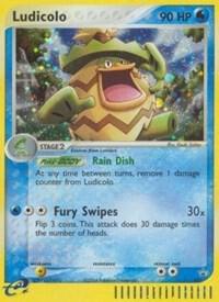 Pokemon,Nintendo Promos,Ludicolo - 020 (EX Series Value Pack),Holofoil,Promo,Damaged