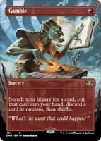 Magic: The Gathering,Dominaria Remastered,Gamble (Borderless) - 433,Normal,Rare,Near Mint