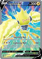 Pokemon,SWSH12: Silver Tempest,Regieleki V (Full Art) - 175/195,Holofoil,Ultra Rare,Near Mint