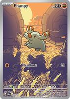 Pokemon,SV08: Surging Sparks,Phanpy - 205/191,Holofoil,Illustration Rare,Near Mint