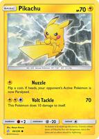 Pokemon,SM - Cosmic Eclipse,Pikachu - 66/236,Reverse Holofoil,Common,Lightly Played
