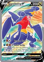 Pokemon,SWSH10: Astral Radiance,Garchomp V (Full Art) - 178/189,Holofoil,Ultra Rare,Near Mint