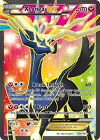 Pokemon,XY Base Set,Xerneas EX (146 Full Art) - 146/146,Holofoil,Ultra Rare,Lightly Played
