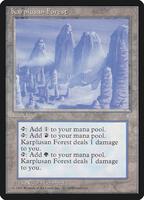 Magic: The Gathering,Ice Age,Karplusan Forest - 337,Normal,Rare,Near Mint