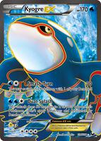 Pokemon,Dark Explorers,Kyogre EX (104 Full Art) - 104/108,Holofoil,Ultra Rare,Lightly Played