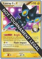 Pokemon,World Championship Decks,Luxray GL LV.X - 2010 (Yuta Komatsuda) - 109/111,Normal,Classic Collection,Moderately Played