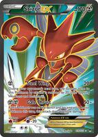 Pokemon,XY - BREAKpoint,Scizor EX (Full Art) - 119/122,Holofoil,Ultra Rare,Near Mint
