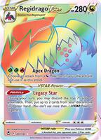 Pokemon,SWSH12: Silver Tempest,Regidrago VSTAR (Secret) - 201/195,Holofoil,Secret Rare,Near Mint