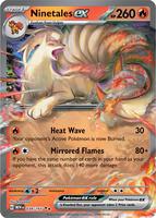 Pokemon,SV: Scarlet & Violet 151,Ninetales ex - 038/165,Holofoil,Double Rare,Lightly Played
