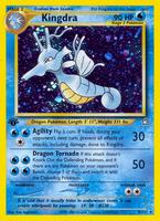 Pokemon,Neo Genesis,Kingdra - 008/111,Unlimited Holofoil,Holo Rare,Near Mint