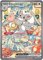 Pokemon,ME04: Chaos Rising,Cinccino ex - 119/086,Holofoil,Special Illustration Rare,Near Mint