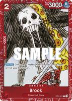 One Piece Card Game,One Piece Promotion Cards,Brook (Premium Card Collection -ONE PIECE FILM RED Edition-) - ST01-011,Foil,Common,Near Mint