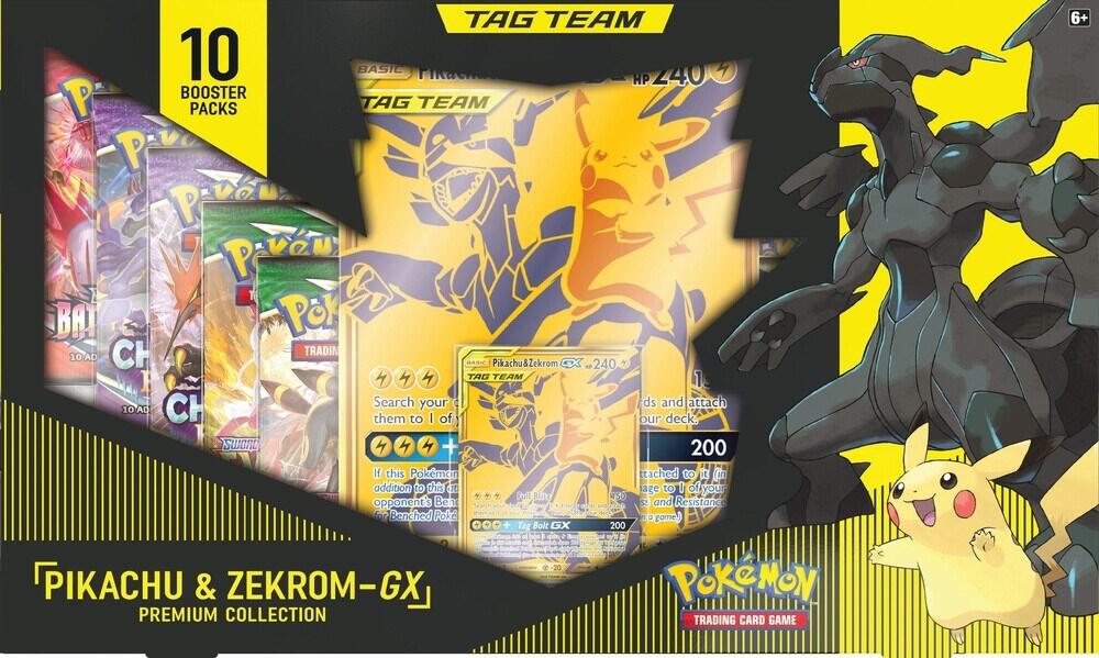 Pokémon Pokemon Miscellaneous Cards and Products Pikachu Zekrom GX Premium Collection