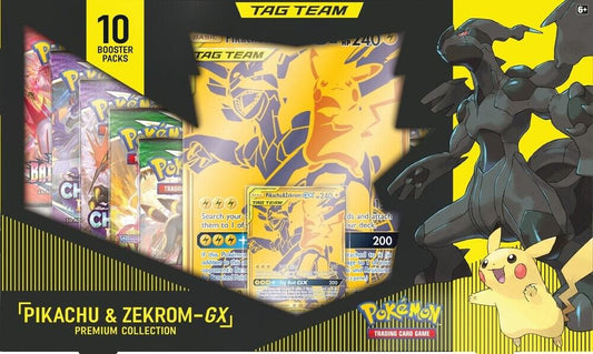 Pokémon Pokemon Miscellaneous Cards and Products Pikachu Zekrom GX Premium Collection