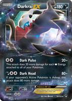 Pokemon,XY - BREAKpoint,Darkrai EX - 74/122,Holofoil,Ultra Rare,Moderately Played