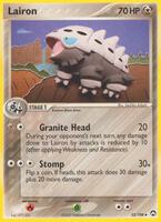 Pokémon,EX Power Keepers,Lairon - 32/108,Reverse Holofoil,Uncommon,Moderately Played