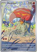 Pokemon,SV: White Flare,Heatmor - 104/086,Holofoil,Illustration Rare,Near Mint