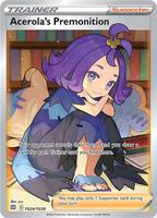 Pokemon,SWSH09: Brilliant Stars Trainer Gallery,Acerola's Premonition - TG24/TG30,Holofoil,Ultra Rare,Near Mint