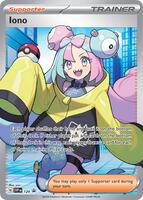 Pokemon,SV: Scarlet & Violet Promo Cards,Iono - 124,Holofoil,Promo,Near Mint
