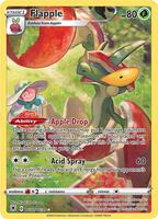 Pokemon,SWSH10: Astral Radiance Trainer Gallery,Flapple - TG02/TG30,Holofoil,Ultra Rare,Lightly Played