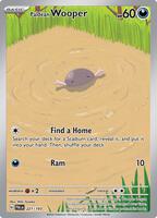 Pokemon,SV02: Paldea Evolved,Paldean Wooper - 221/193,Holofoil,Illustration Rare,Near Mint